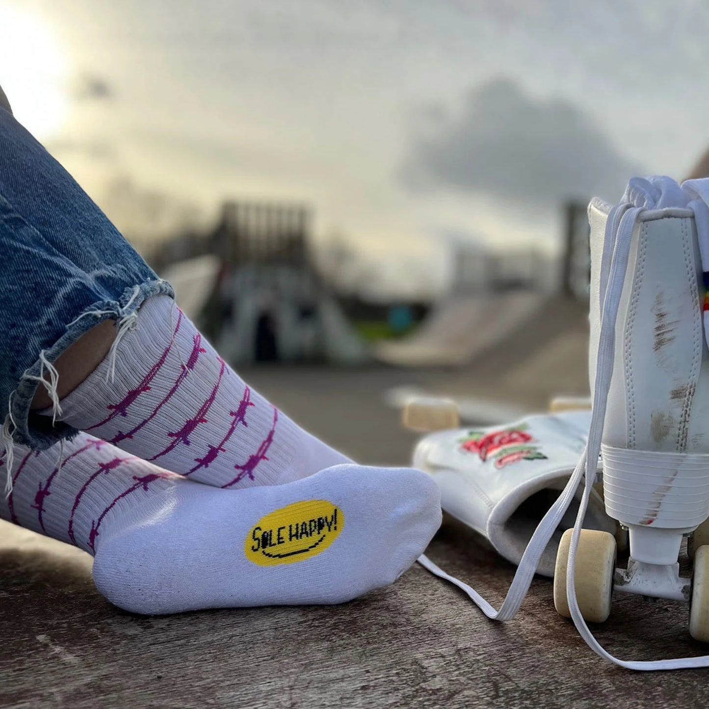 Barbed Wire Upcycled Crew