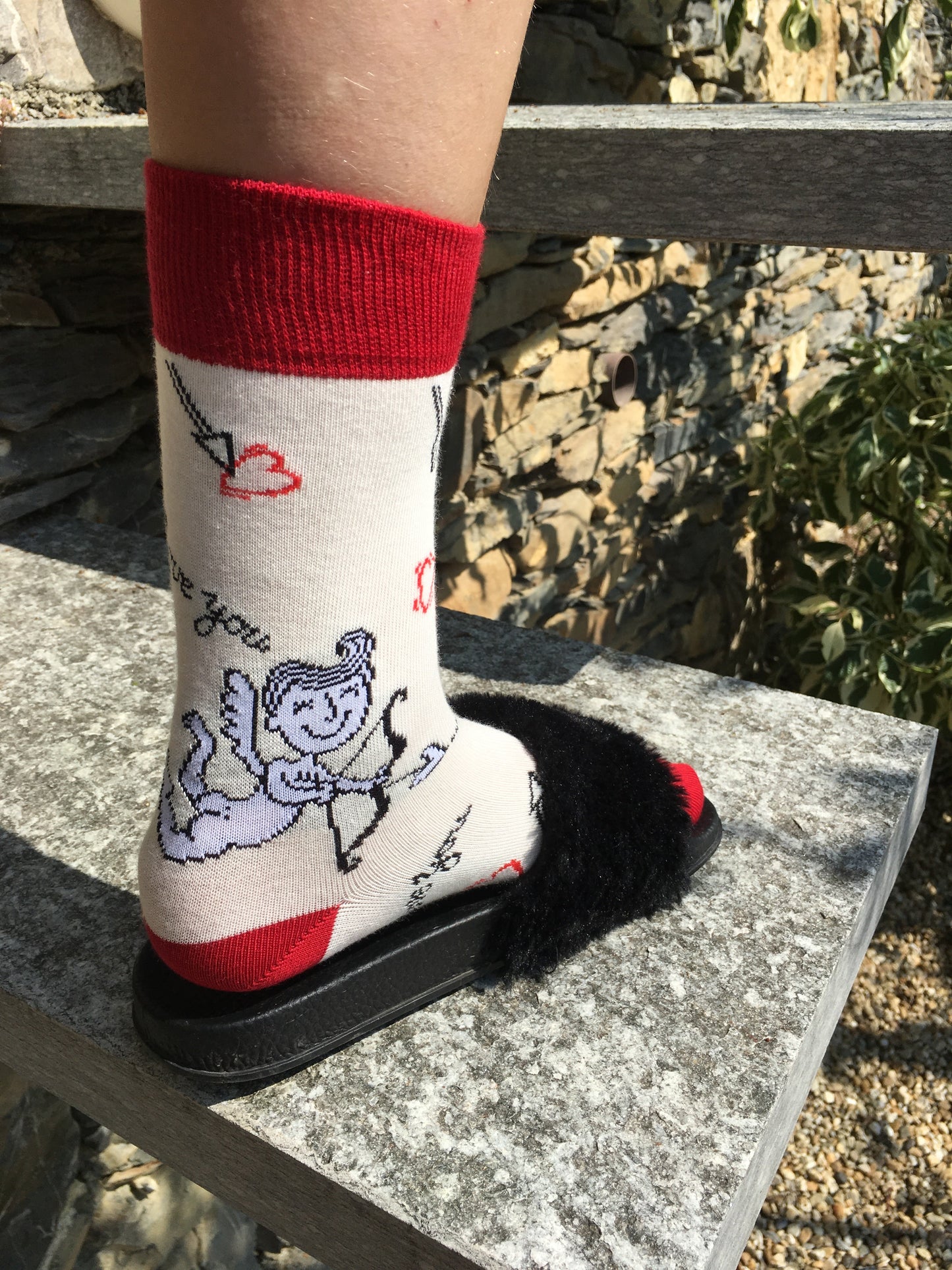 Buy Me Plain: I Love You Cherub - socksupermarket