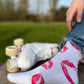 Lipstick Kisses Upcycled Crew