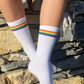 Pride Stripe Upcycled Crew