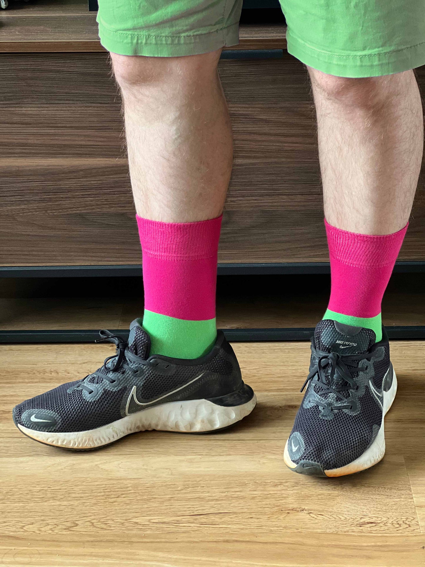 Our polysexual pride flag socks aim to make the world a brighter and more loving place. These striped socks in polysexual colours have been created with love to support your feet and your “sole”. To assist your true authentic self when you’re walking with purpose, pride, and style. Another step closer to an all-inclusive world we want to live in.
