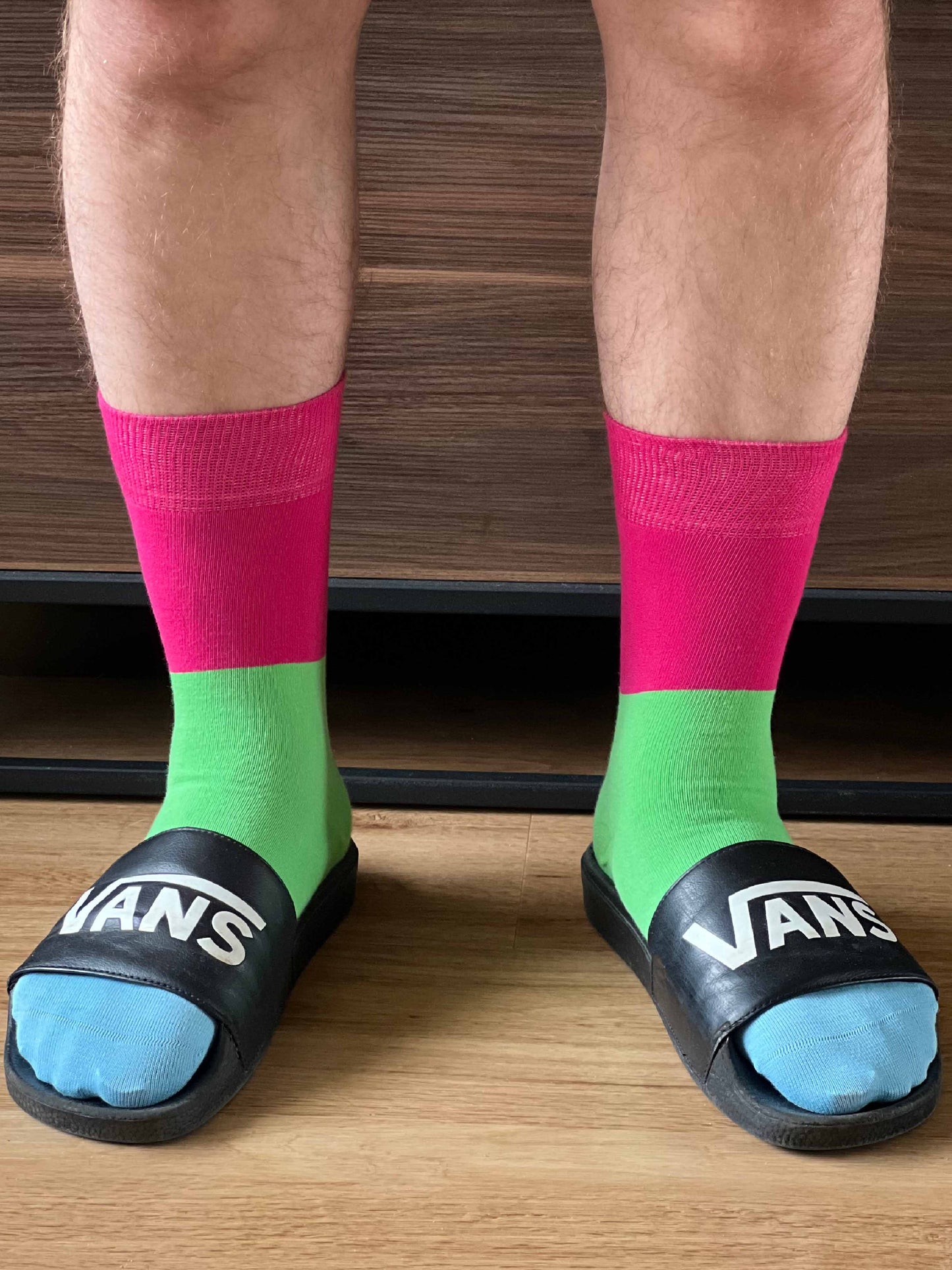 Our polysexual pride flag socks aim to make the world a brighter and more loving place. These striped socks in polysexual colours have been created with love to support your feet and your “sole”. To assist your true authentic self when you’re walking with purpose, pride, and style. Another step closer to an all-inclusive world we want to live in.