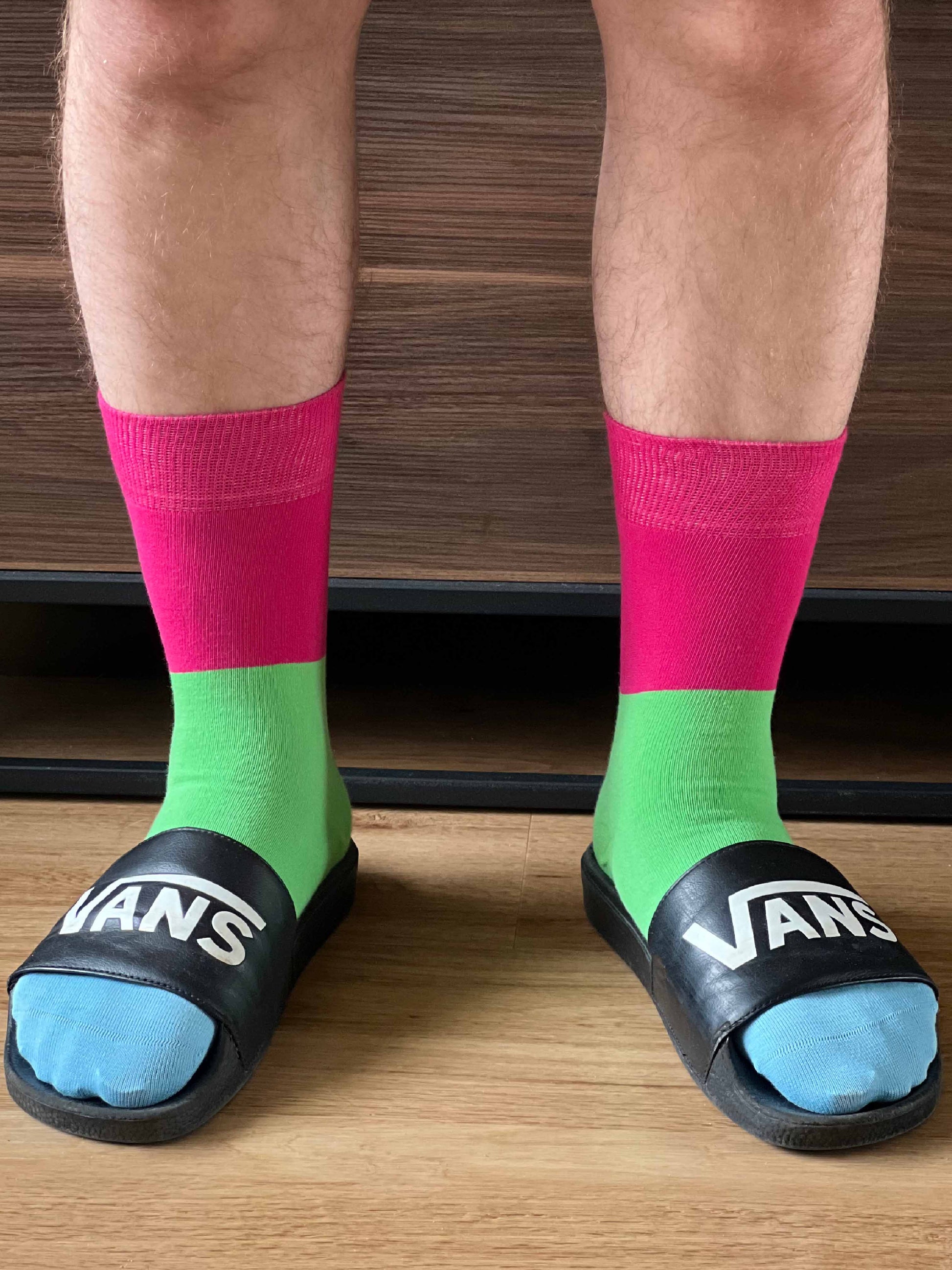 Our polysexual pride flag socks aim to make the world a brighter and more loving place. These striped socks in polysexual colours have been created with love to support your feet and your “sole”. To assist your true authentic self when you’re walking with purpose, pride, and style. Another step closer to an all-inclusive world we want to live in.