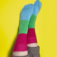 Our polysexual pride flag socks aim to make the world a brighter and more loving place. These striped socks in polysexual colours have been created with love to support your feet and your “sole”. To assist your true authentic self when you’re walking with purpose, pride, and style. Another step closer to an all-inclusive world we want to live in.