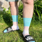 These Transgender Striped LGBTQ+ socks have been created with love to support your feet and your “sole”. To assist your true authentic self when you’re walking with purpose, pride, and style. Another step closer to an all-inclusive world we want to live in.
