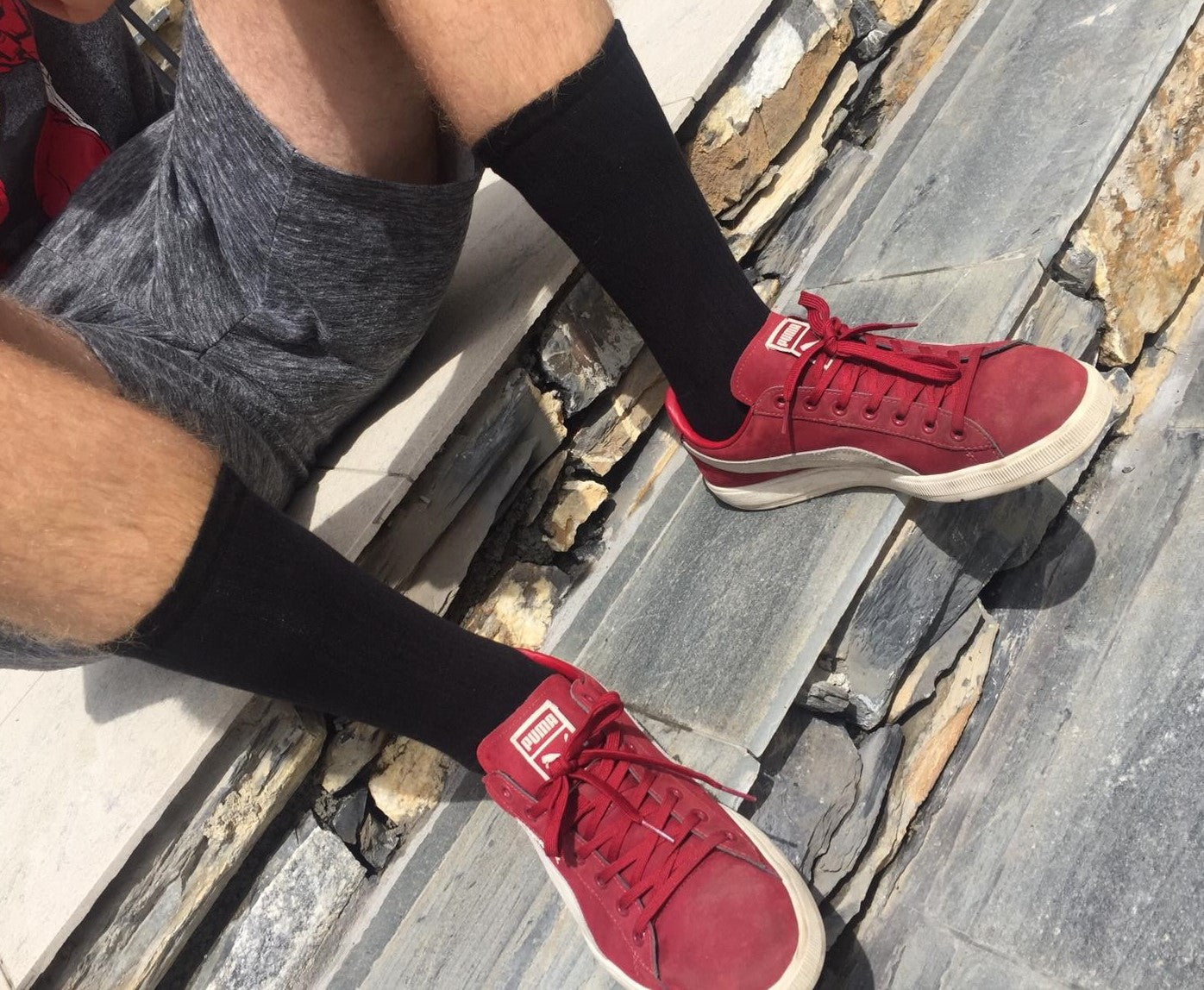 Buy Me Plain: Black Classic Tube - socksupermarket